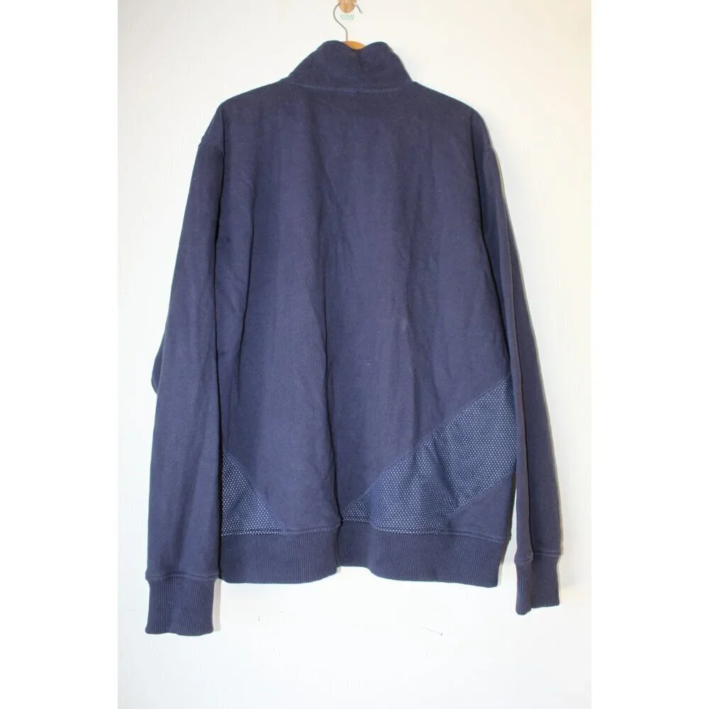 The North Face Men's Jacket Size XXL Blue Long Sleeves Full Zip Pockets Winter